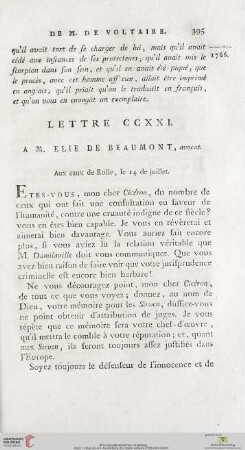 (Lettre CCXXI - CCXXX)
