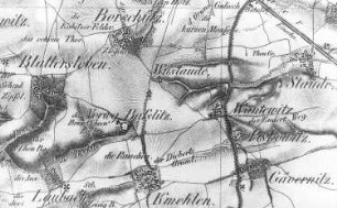 Priestewitz-Baßlitz. Oberreit, Sect. Großenhain, 1841/43