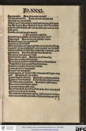 De episcopis et clericis.