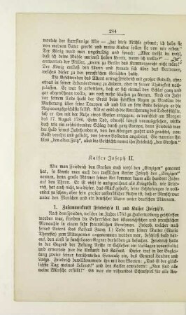 Kaiser Joseph II.