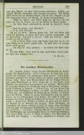 Die deutschen Reichsminister