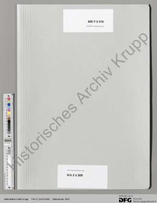 Schreiben der Firma Krupp an die Berndorfer Metallwarenfabrik. [Regest der Archivalie FAH 2 B 102]