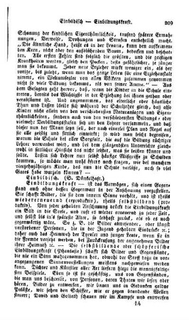Einbildungskraft