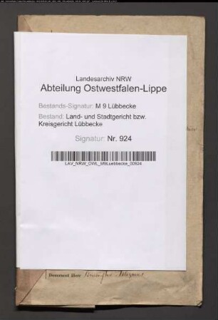 Erblasser: Meier, Conrad Heinrich; Erblasser: Meier, Anna Catharina Maria, geb. Meier: