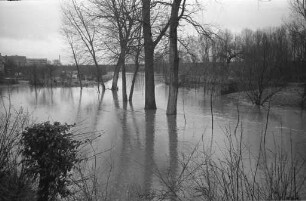 Hochwasser der Alb.
