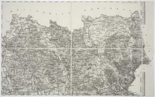 M6: Cieszyn (Teschen), 1:144 000, 1847 - 1860 : M6 : Teschen. - 1:144 000. - Wien , 1847 - 1860. - 1 Kt. : s/w