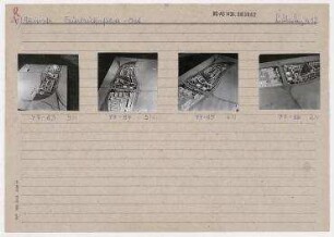 Modell: Wohnkomplexe Rhinstraße/Friedrichsfelde-Ost und. Berlin, Lichtenberg, Rhinstraße/Straße der Befreiung (vor 1975 und seit 1992 Alt-Friedrichsfelde)/Rosenfelder Ring/Seddiner Straße/Gensinger Straße