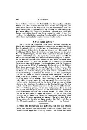 Nachruf : Stephanie Schön ; [Mitteilungen]
