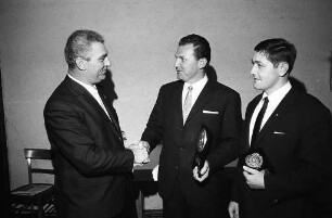 Schützenkönig 1968 des Polizeisportvereins Karlsruhe.