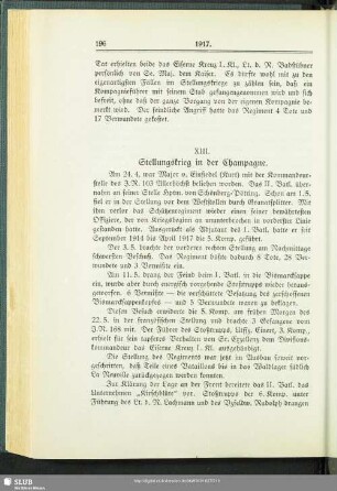 XIII. Stellungskrieg in der Champagne