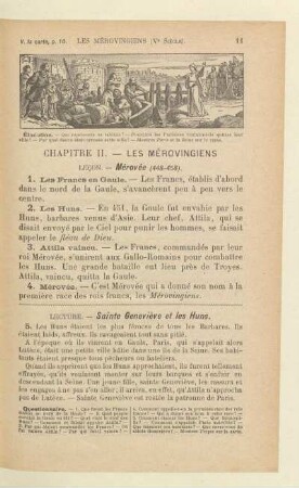 Chapitre II. - Les Mérovingiens