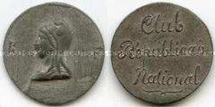Frankreich, Medaille des Club Républicain National