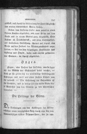 Die Lieblinge der Götter