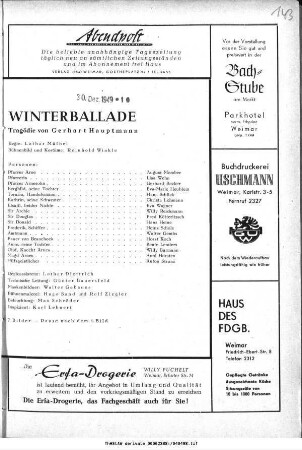 Winterballade