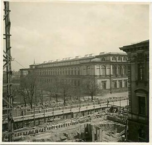 Bestelmeyer, German; München; Technische Hochschule (TH) - Baustellenfoto