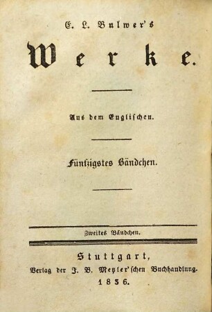 Rienzi : der letzte Tribun ; ein Roman ; in sieben Bändchen, 2