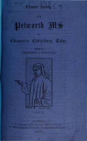 The Petworth ms of Chaucer's Canterbury tales, 3