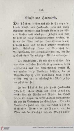 Zünfte und HAndwerke