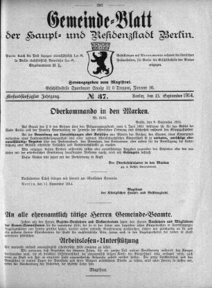 1914,37: No. 37, 13. September 1914