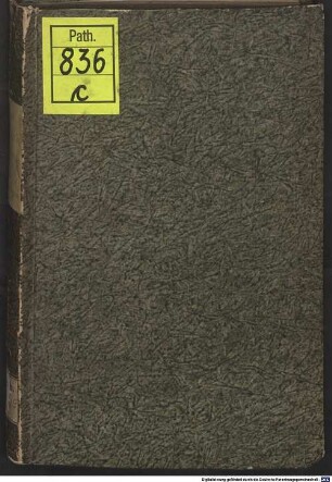 Libellus de essentia, causis signis et curatione febris malignae