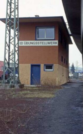 Stuttgart Zuffenhausen Übungsstellwerk
