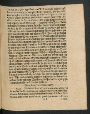 Elenchus Calvinianorum.