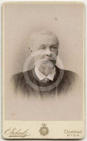Porträt von Arthur J. von Oettingen
