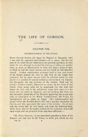 The Life of Gordon, 2