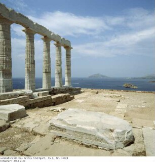 Griechenland: Poseidontempel Kap Sunion