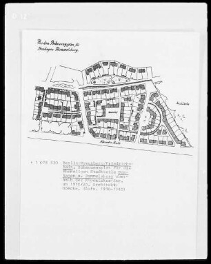 Bebauungsplan für die ehemaligen Stadtteile Boxhagen und Rummelsburg