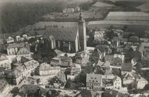 Schneeberg. Luftaufnahme