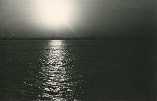 Abendstimmung an der Elbe