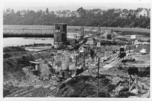Baustelle Schleuse Koblenz