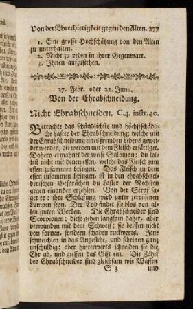 277-290, 27. oder 21. Junii. Von der Ehrabschneidung. - 29. Monatliche Versammlung.