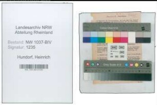 Entnazifizierung Heinrich Hundorf , geb. 13.04.1901 (Lehrer)