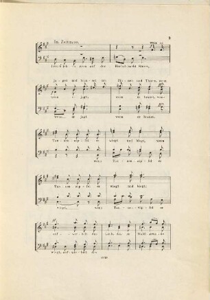 Extra-Beilage zum Chorgesang. 1891,1, Herbstnacht : op. 87,2