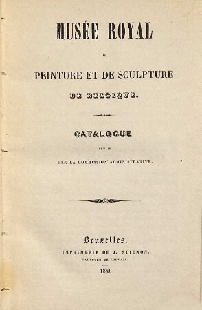 Musée royal de peinture et de sculpture de Belgique