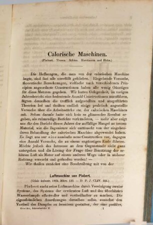 Jahresbericht über die Fortschritte der mechanischen Technik und Technologie : mit bes. Berücks. der technischen Literatur, 2. 1862/63 (1864)