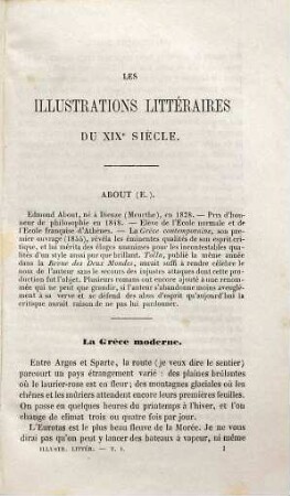 Cours pratique de littérature française : dix-neuvième siècle, 1