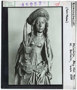 Riemenschneider: Heilige Barbara. München, Bayerisches Nationalmuseum