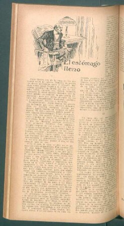 El estómago lleno