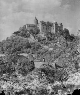 Burg Ranis : Ranis. Blick zur Burg Ranis
