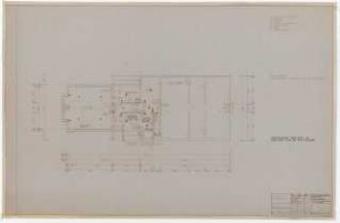 Wohnhaus Dr. Gnichwitz, Herten Ausführungsplanung: Grundriss Kellergeschoss 1:50