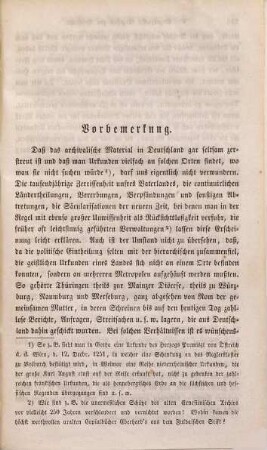 Ungedruckte Regesten zur Geschichte von Weimar, Jena, Erfurt und Umgegend