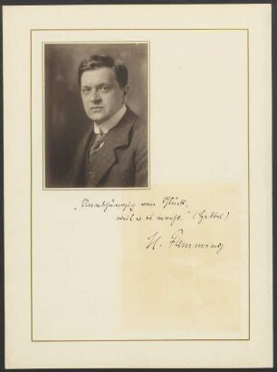 H[ans] Flemming