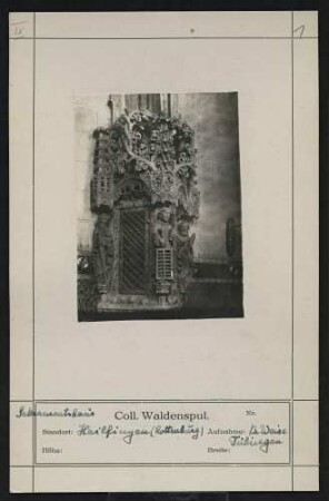 Sakramentshaus Standort: Hailfingen (Rottenburg)