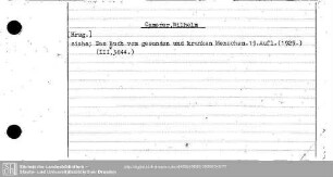 Camerer, Wilhelm
