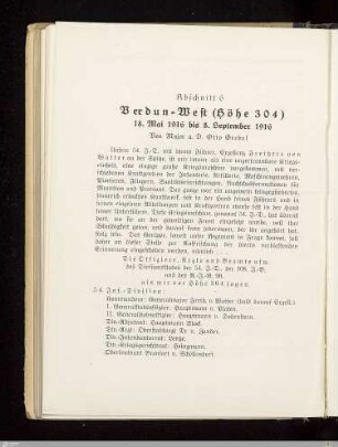 6. Verdun-West (Höhe 304)