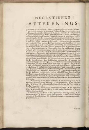 Negentiende Aftekenings