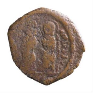 Münze, 20 Nummi, 569 - 570